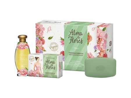 Kit Sabonete em Barra Alma de Flores Finíssimas Essências com 3