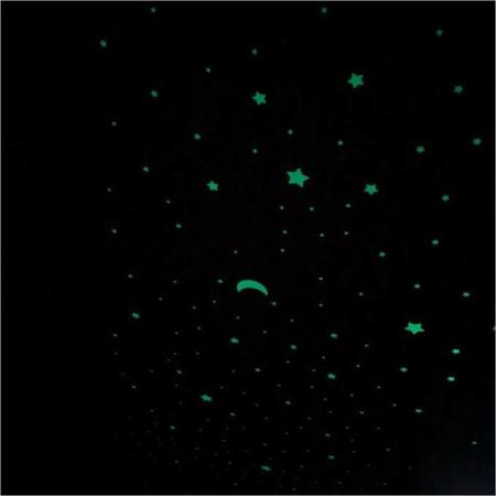 Imagem de Kit estrelas Sol brilha escuro Fluorescente 103un Starmania