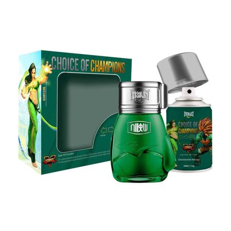 Kit Everlast Choice Of Champions Street Fighter Brasil (Perfume