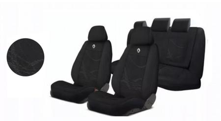 Kit Exclusivo Bancos Clio 2018-2024 + Volante + Chaveiro - Aero Print Imagem de Kit Exclusivo Bancos Clio 2018-2024 + Volante + Chaveiro
