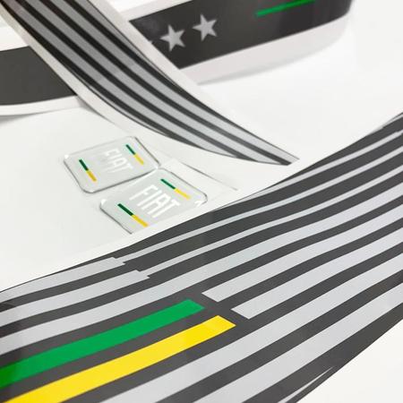 Imagem de Kit Faixa Argo Seleção 2021 Adesivo Lateral Modelo Original