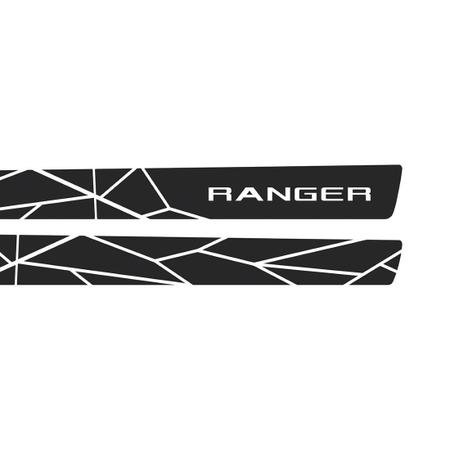 Imagem de Kit Faixas Ranger Universal 2013 A 2021 Preto