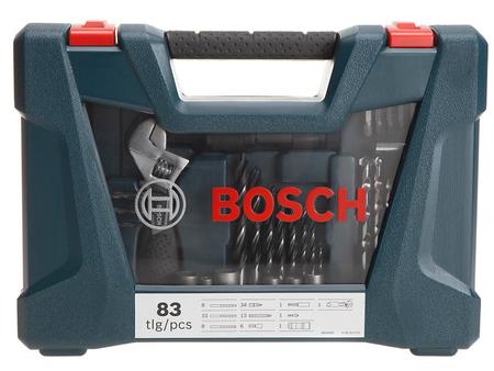 Kit Ferramentas Bosch 83 Peças V-Line 83 - com Maleta Imagem de Kit Ferramentas Bosch 83 Peças V-Line 83