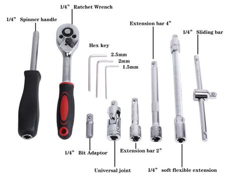 kit ferramentas especiais para motos na Loja do Mecânico