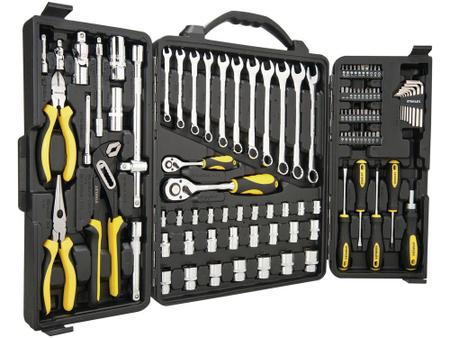 Imagem de Kit Ferramentas Stanley 110 Peças - STMT81243-840 com Maleta