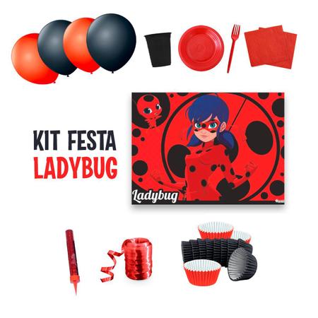 Kit Festa Miraculous Ladybug - Grátis