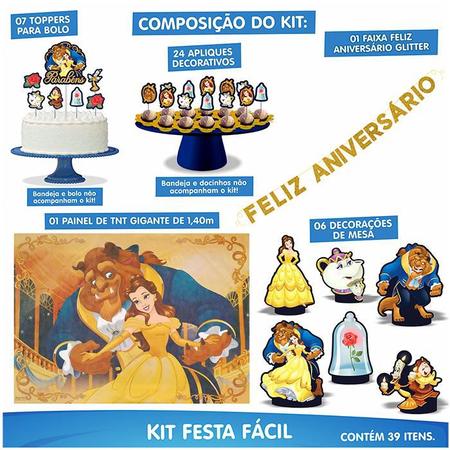 Kit Festa Fácil Flork Meme Decoração De Aniversário Parabéns - Piffer - Kit  Decoração de Festa - Magazine Luiza