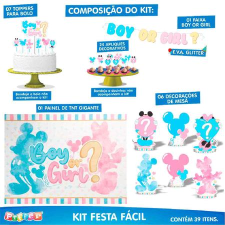 Kit Festa Fácil Completa Mickey Piffer 1und