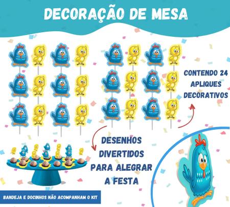 Kit Festa Facil Decoração De Festa Infantil C/ 39 Itens - PIFFER