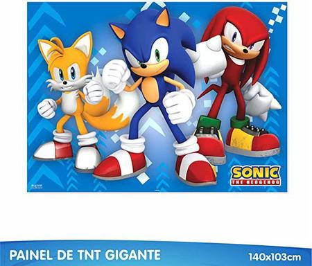 Kit Festa Fácil Sonic Aniversário Criança Infantil - Piffer - Kit Decoração  de Festa - Magazine Luiza