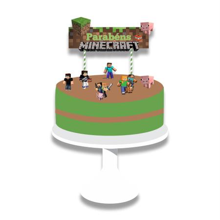 Papelaria Minecraft - Comprar em Festinha no Papel