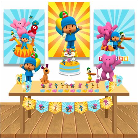 Festa Pocoyo Infantil: Dicas Simples! - Como fazer em casa