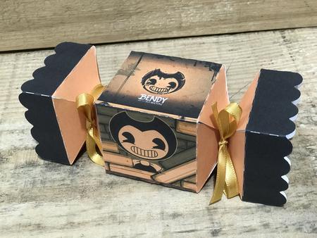 Kit festa 10 pçs,bendy e cuphead