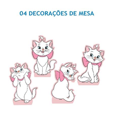 Casinha de Criança: Kit Festa Gata Marie Para Imprimir Grátis