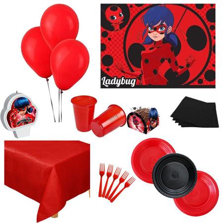 Kit Decorativo Miraculous Ladybug - Alegra Festa - Artigos para Festas