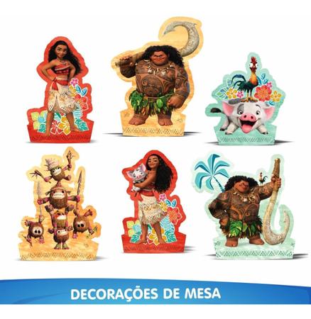 Imagem de Kit Festa Moana e Mauí Decoração De Aniversário