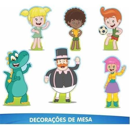 Kit Festa Fácil Decoração Aniversário 39 Pçs - Mundo Bita 