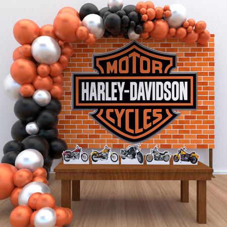 Imagem de Kit Festa Ouro Harley Davidson - IMPAKTO VISUAL