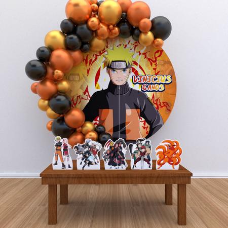 Kit Volta às Aulas Completo PERSONALIZADO - Naruto