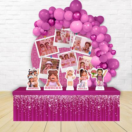 Festa Aniversário Roblox Decoração Kit Diamante