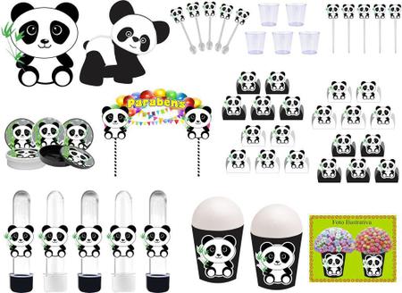 13 melhor ideia de Panda png  festa temática panda, decorações de panda,  aniversário de panda
