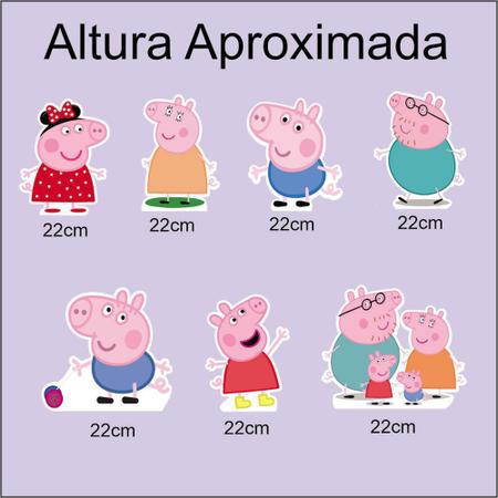 Display Mdf Casinha Peppa Pig Decoração De Festas 