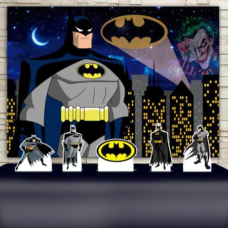 KIT Festa Prata Batman - IMPAKTO VISUAL - Kit Decoração de Festa - Magazine  Luiza