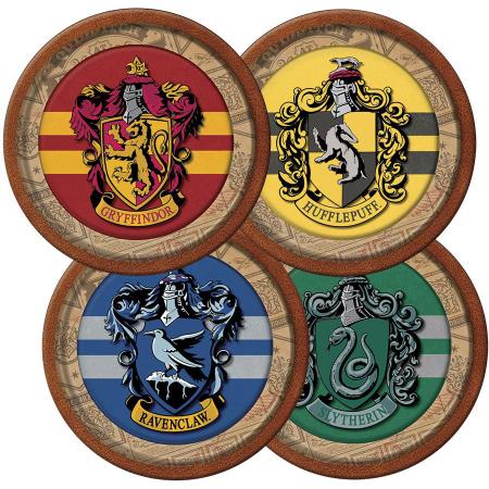 Imagem de Kit Festa Pratos e Copos para Aniversário Comemoração - Harry Potter - 16un Cada - Festcolor
