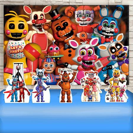 five nights at freddy's displays 10 peças