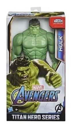 Kit figura boneco hulk e homem aranha titan 30cm hasbro original