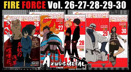 Mangá Fire Force 26 Panini, mangalivre