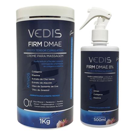 Imagem de Kit Firmante Creme e Fluído Firm Dmae Vedis