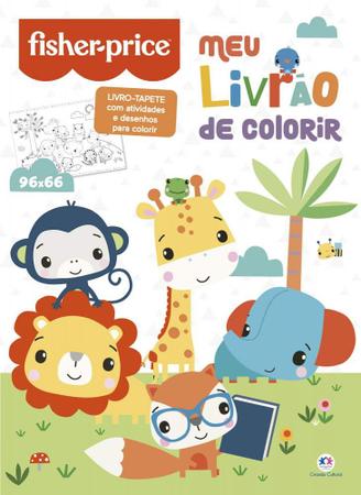 Imagem de Kit Fisher-price: Meu Livrão De Colorir + Primeiras Palavras - Kit de Livros