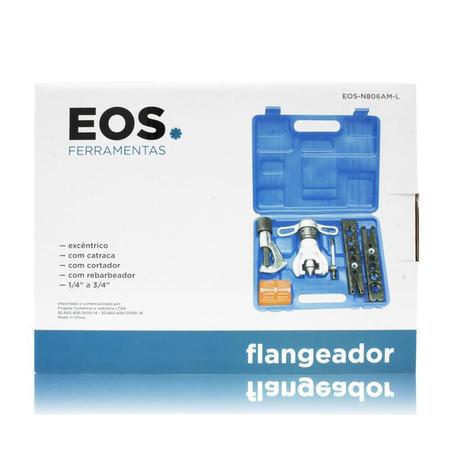 Imagem de Kit Flangeador Excêntrico Eos 1/4 A 3/4 Com Catraca