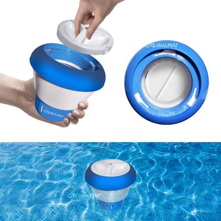 Imagem de Kit Flutuador Hb E Pastilha Tricloro Montreal Para Piscinas