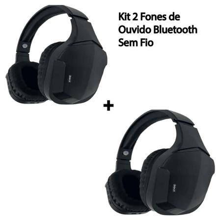 Fone de Ouido Headset Sem Fio Bluetooth Celular Pc Notebook tablet