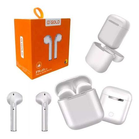 Kit Fone Sem fio + Capinha Samsung M23 + Película 3D - AGold Imagem de Kit Fone Sem fio + Capinha Samsung M23 + Película 3D