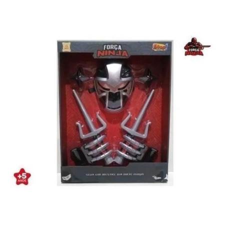 Imagem de Kit força ninja mascara e acessórios 7 peças - zoop toys