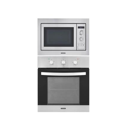 Imagem de Kit Forno Elétrico de Embutir 70 L com 3 Funções + Micro-ondas de Embutir 25 L com 8 Funções 220 V Tramontina