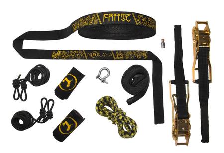 Imagem de Kit Friitz 25m Pro Trickline C/ 2un. Ergo - Nokaya Slackline