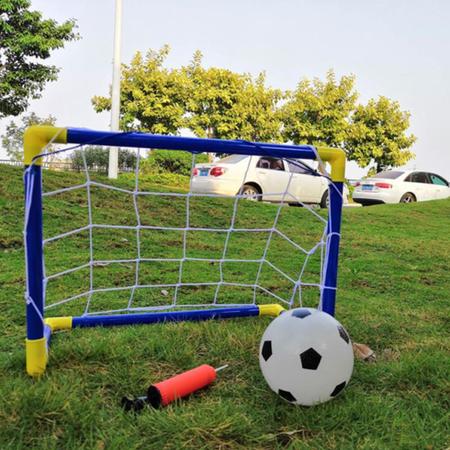 Kit Futebol Menino Gol Golzinho Mini Infantil Mini Trave Rede Bola fret  gratis