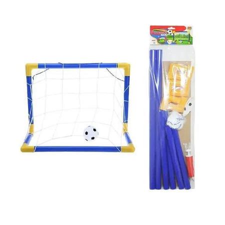 Kit Jogo de Futebol Sozinho Ou Com Amigos Completo - DM Toys - Chute a Gol  Infantil - Magazine Luiza