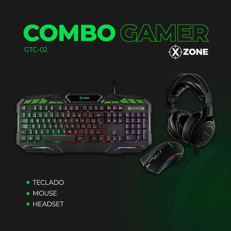 Imagem de Kit Gamer 4 em 1 Xzone - GTC-02