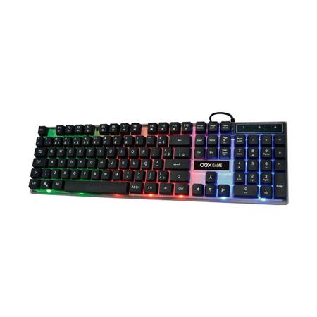 Imagem de Kit Gamer Barato Completo Teclado Semi Mecânico RGB Mouse Gamer Headset USB Surround 7.1 Mouse Pad