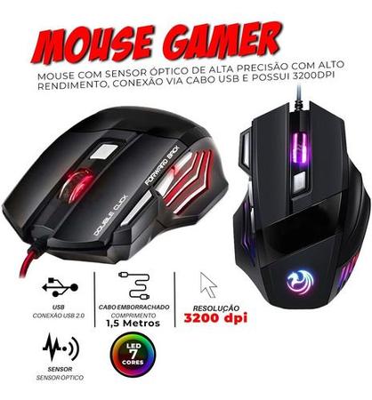 Imagem de Kit Gamer Mobilador Para Celular Com Teclado + Mouse Gamer 3200Dpi