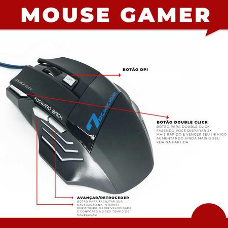 Mouse Pad Gamer FreeFire 25 x 35 cm + Suporte Celular