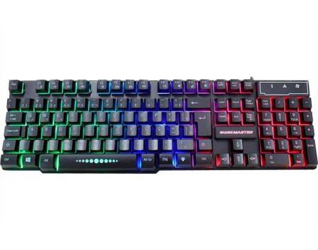 Imagem de Kit Gamer teclado semi mecânico RGB + Mouse RGB + Mousepad - Kmex
