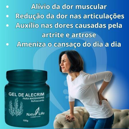 Imagem de Kit Gel de Alecrim Para Massagens Dor no corpo + Protetor Solar Protesol 30 FPS