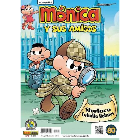 Imagem de Kit Gibi Turma da Mônica Coleção HQ Espanhol e Português 20 un. Panini