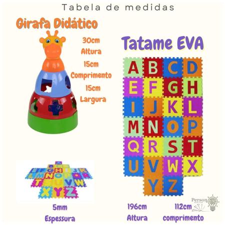 Brinquedo Jogo Educativo Aprendendo o Alfabeto Com 26pcs - Online -  Brinquedos Educativos - Magazine Luiza